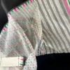 White Jamdani Saree with Black, Magenta, and Green Design - Handwoven Half-Silk