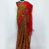 Rustic Elegance Jamdani Saree - JS-174