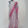 Lavender Bliss Jamdani Saree - JS-177